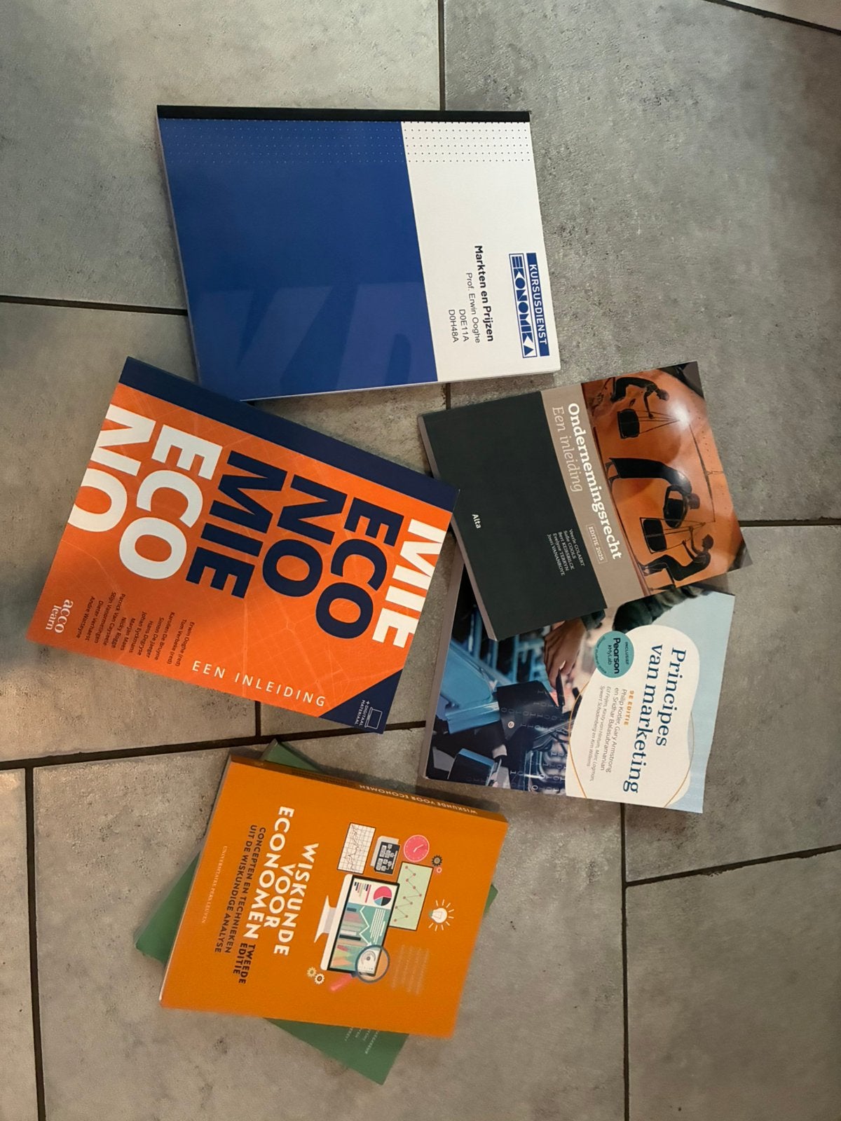Cursussen TEW KULEUVEN 1ste fase, Boeken, Ophalen of Verzenden, Zo goed als nieuw