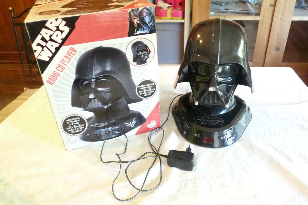 objet collection radio lecteur cd player star war dark vador, Collections, Enlèvement, Comme neuf