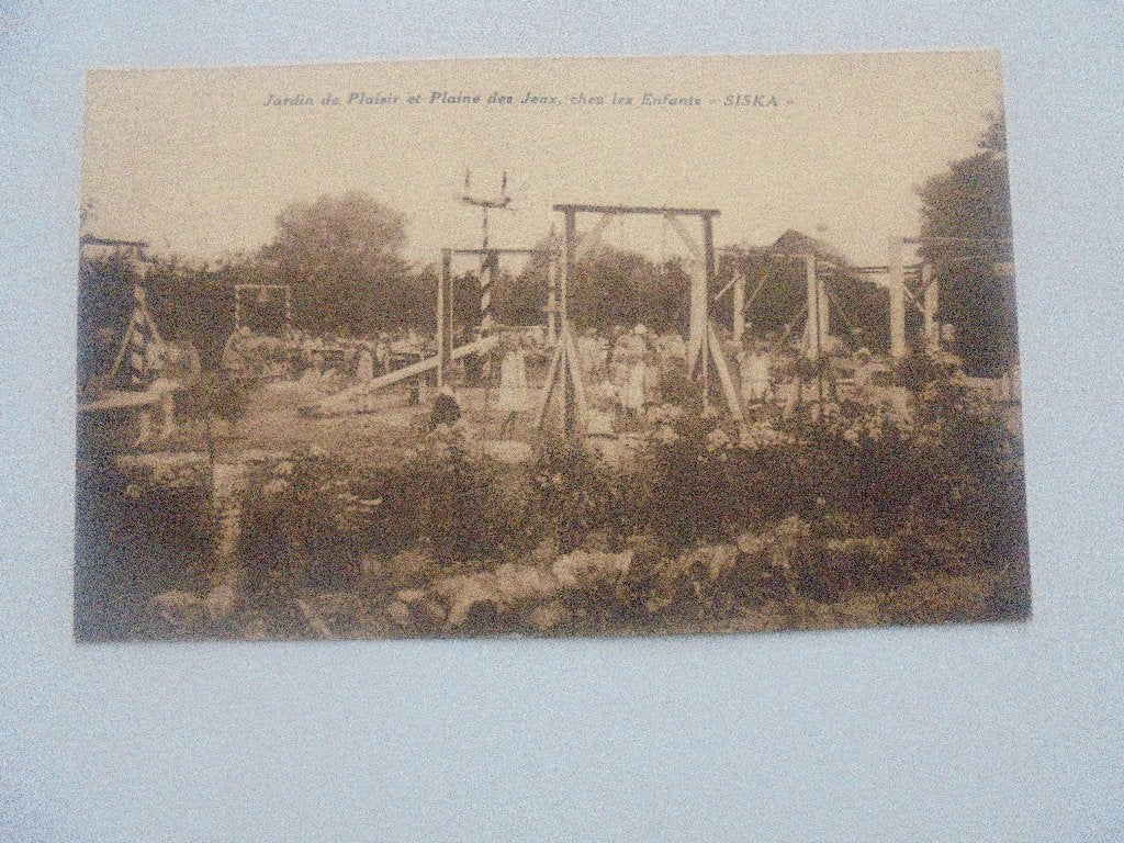 knocke-chez siska -jardin, Verzenden, 1940 tot 1960, Gelopen, West-Vlaanderen