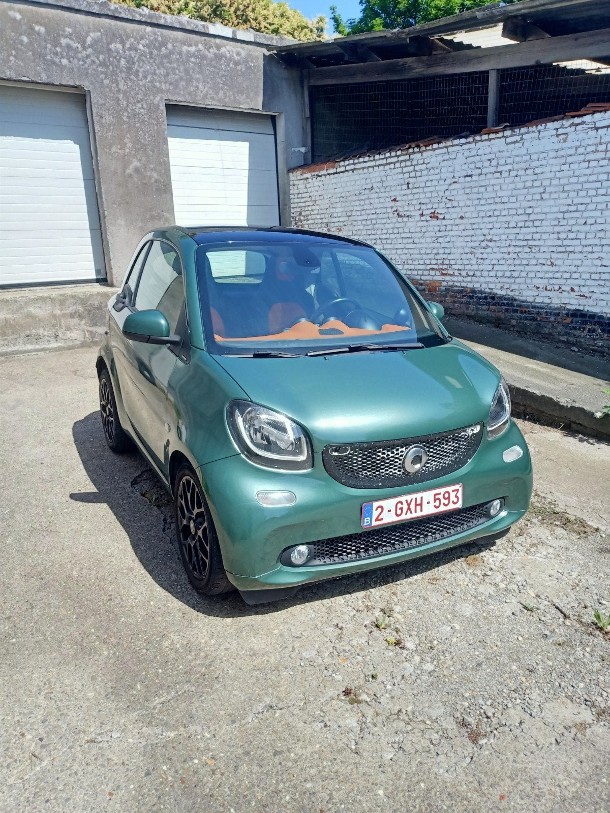 Smart ForTwo Édition 1# 1.0 essence 2015 - 127 300 km +/-, Autos, Smart, Particulier, ForTwo, Radio, Essence, Euro 6, Vert, Enlèvement