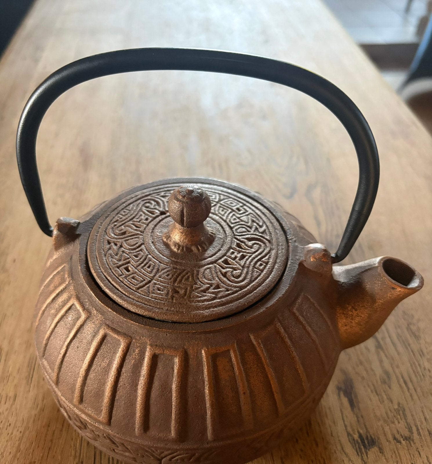 théière japonaise en fonte à vendre, Enlèvement ou Envoi