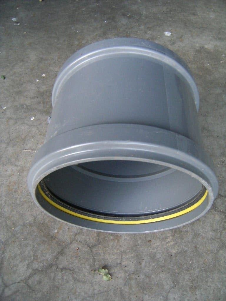 3 X PVC Steekmof   315   zware uitvoering, Doe-het-zelf en Bouw, Buizen en Afvoer, Ophalen, Nieuw, PVC