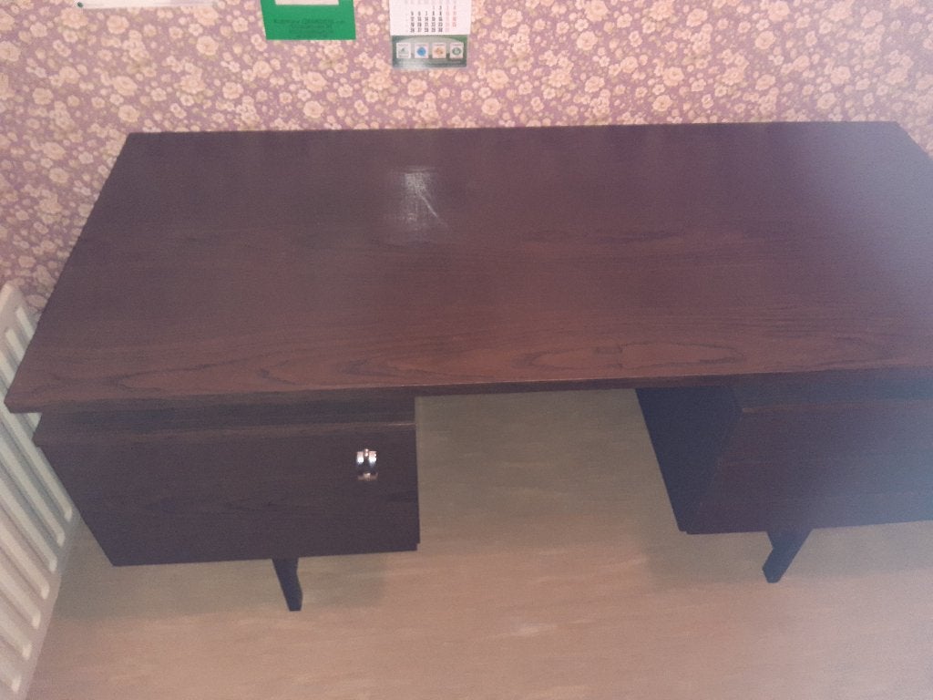 bureau, Ophalen, Met lades, 160 cm, Gebruikt