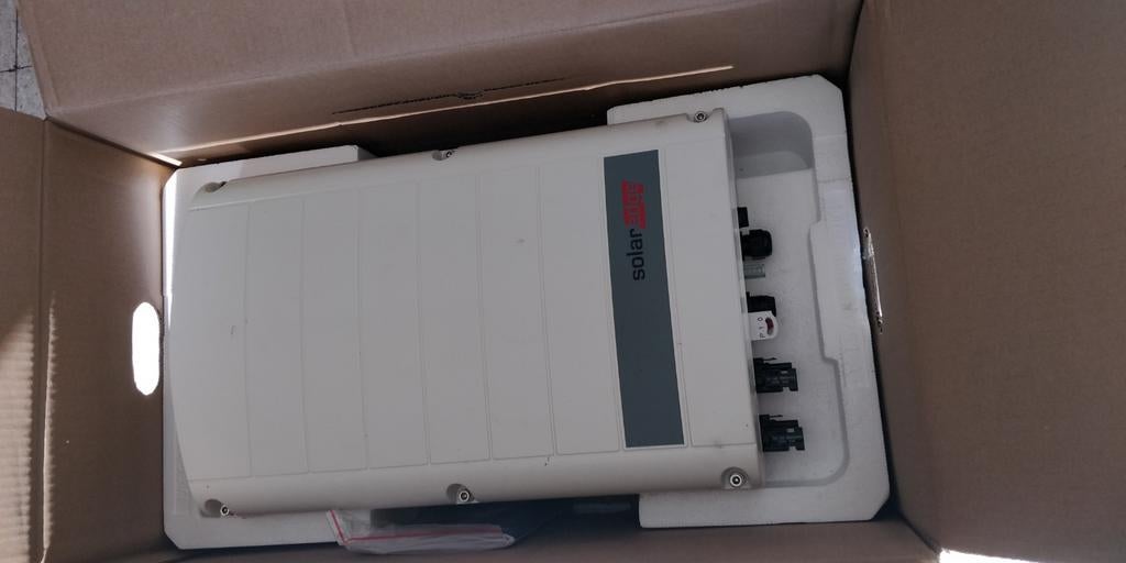 Solar Edge omvormer, Ophalen