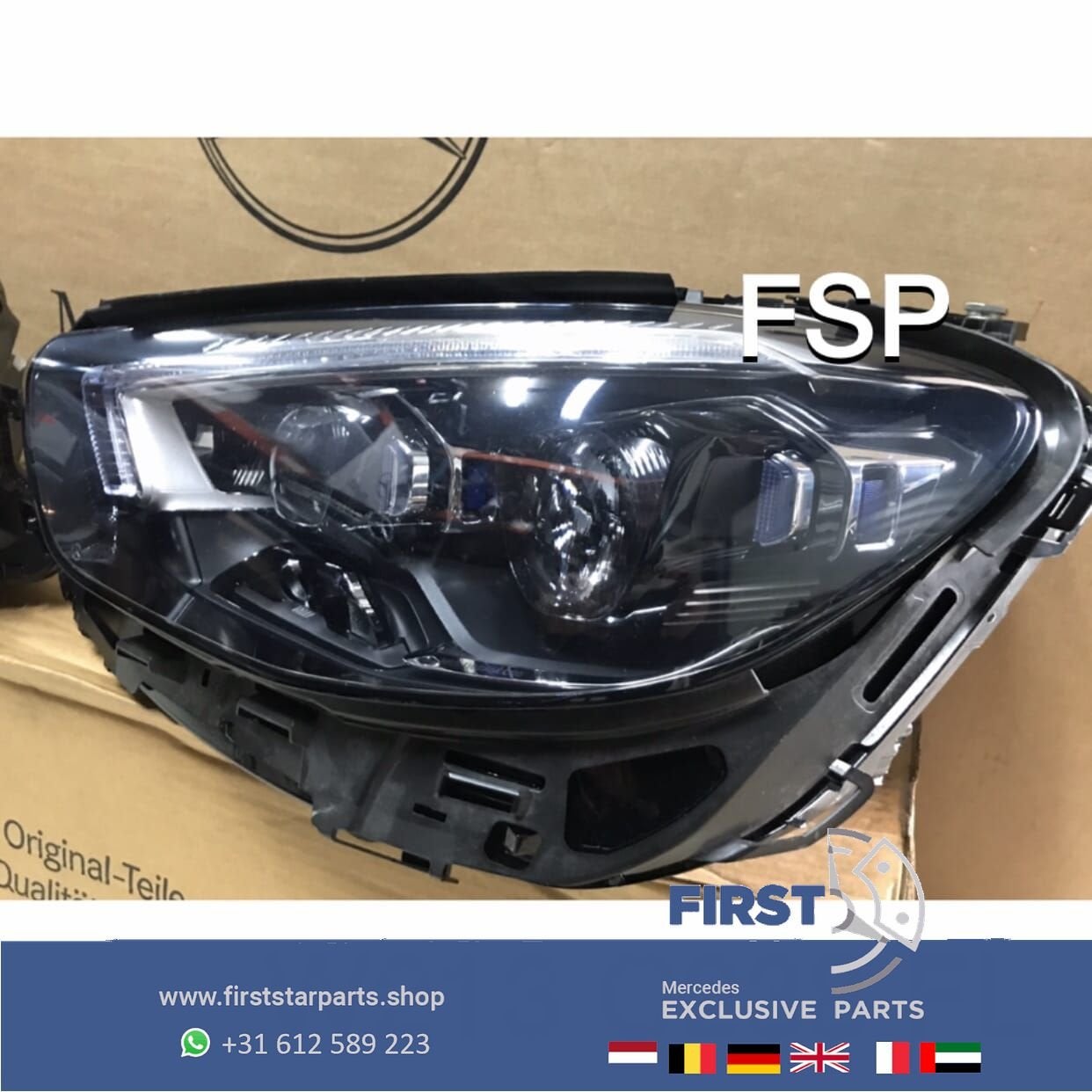 W213 C238 FACELIFT 2020 E63 AMG LED MULTIBEAM KOPLAMPEN SET, Gebruikt, -, Ophalen of Verzenden, -