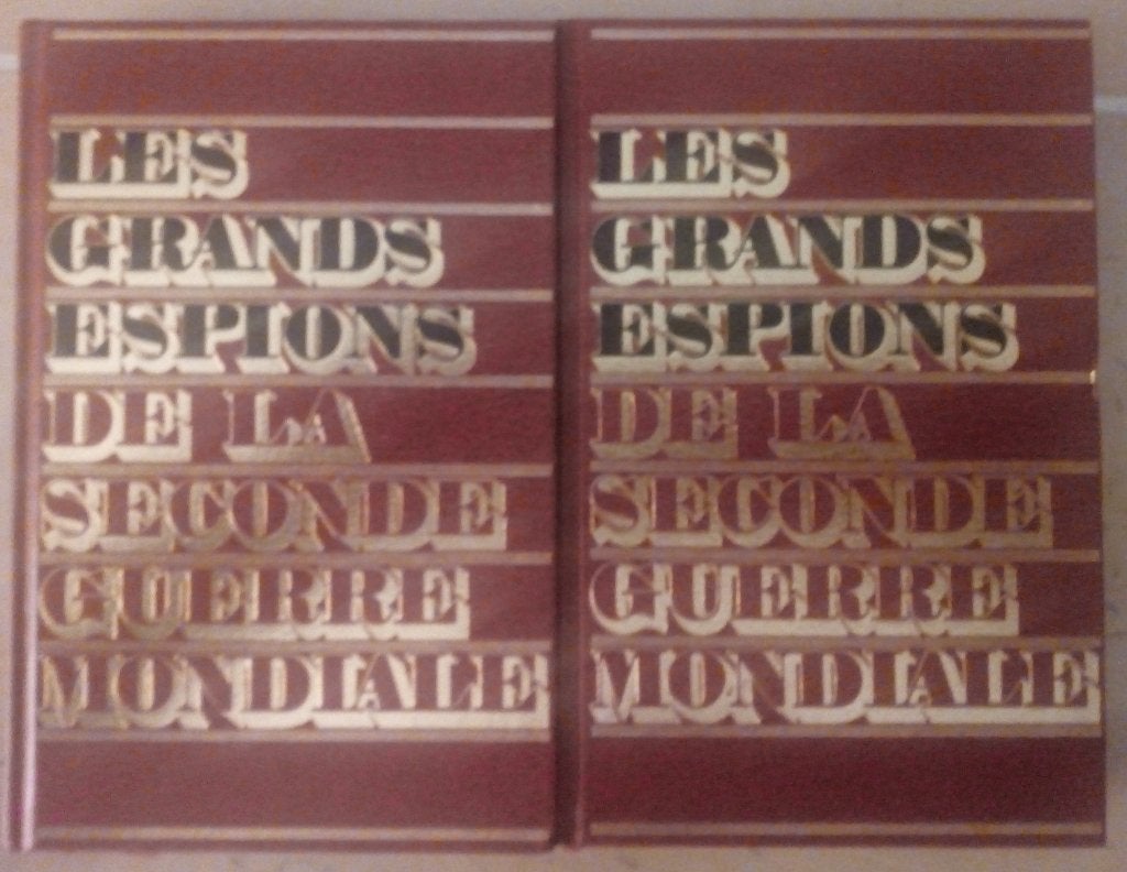 Les Grands espions de la Seconde Guerre Mondiale, Livres, Enlèvement ou Envoi