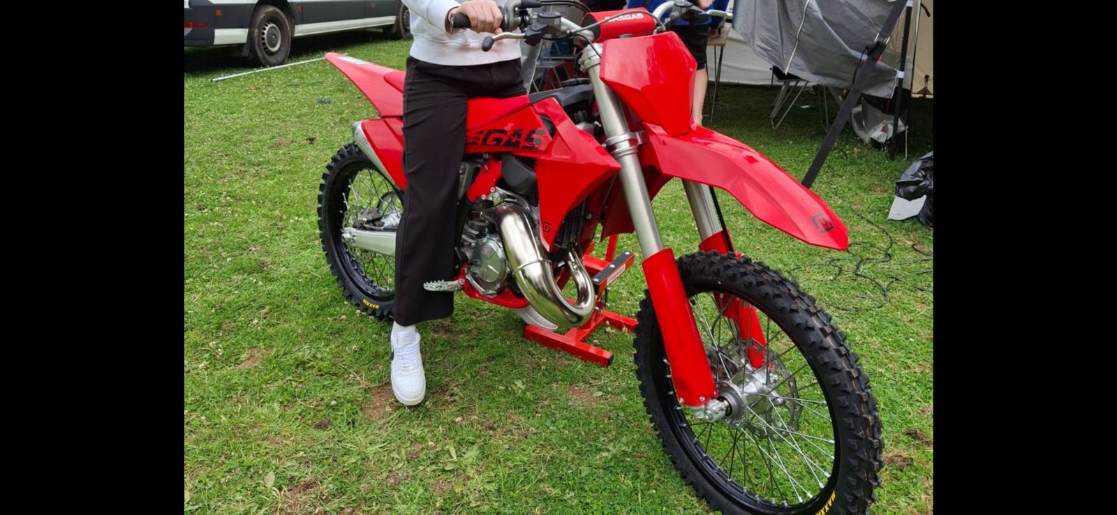 Gasgas mc125, Fietsen en Brommers, Brommers | Crossbrommers, Ophalen, Zo goed als nieuw