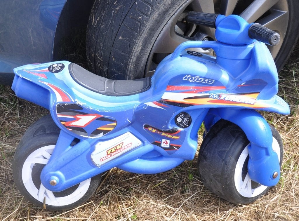 porteur draisienne moto en plastique, Enlèvement ou Envoi, Utilisé, Autres types