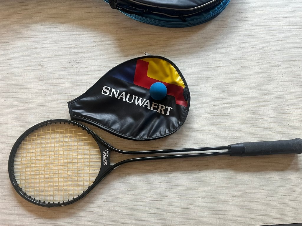 Squash racket, Sport en Fitness, Tennis, Ophalen, Gebruikt, Racket