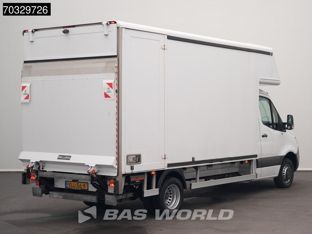 Mercedes Sprinter 516 CDI Automaat Laadklep Zijdeur Dubbellu, Auto's, Bestelwagens en Lichte vracht, Automaat, Stof, Gebruikt