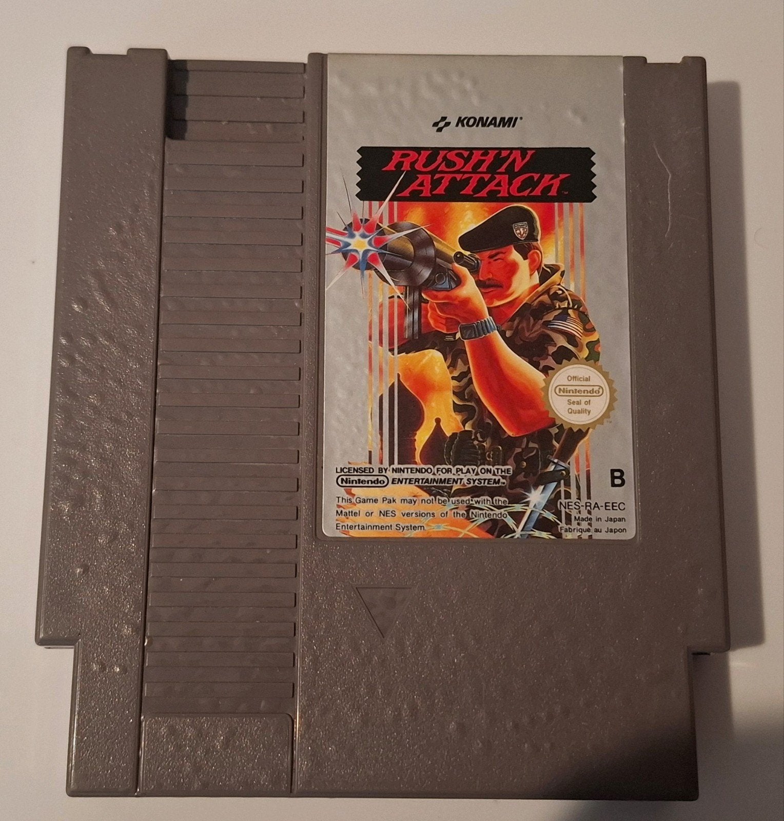 Rush'n Attack ( Nintendo Nes Game ), Games en Spelcomputers, Games | Nintendo NES, 2 spelers, Ophalen, Gebruikt, Avontuur en Actie