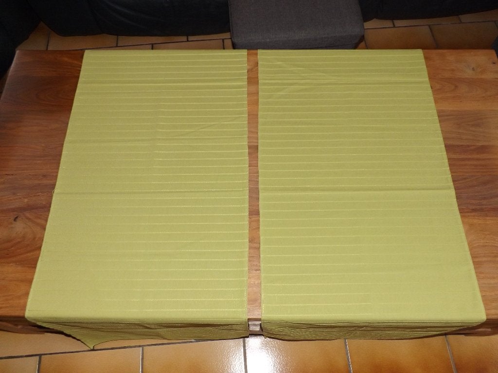 Lot 2 chemins table verts pomme 48 x 136 cm Neufs, Neuf, Vert, Enlèvement ou Envoi, Chemin de table