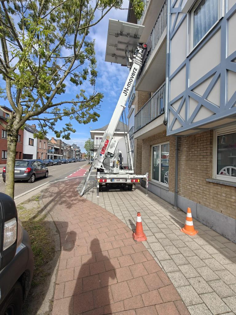 Ladderlift/verhuislift/verhuisfirma, Service d'emballage