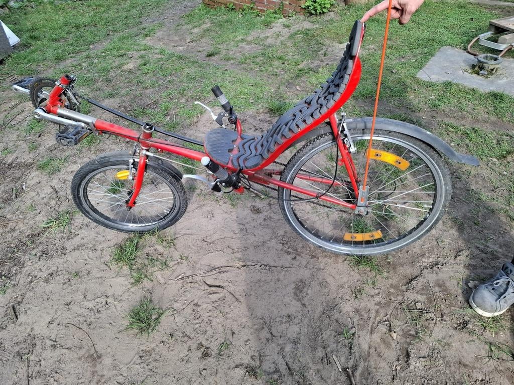 Rode ligfiets, Fietsen en Brommers, Ophalen
