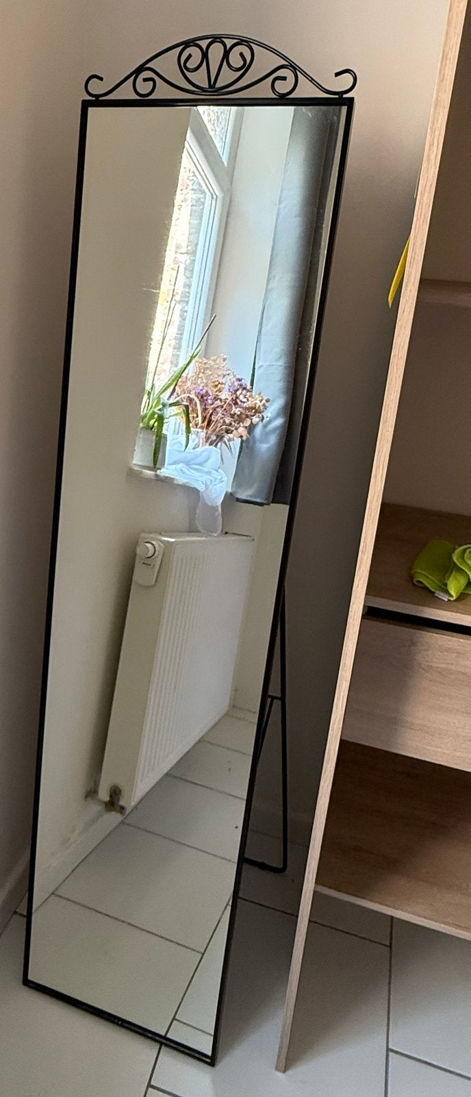 À DONNER – Miroir IKEA KARMSUND (Noir), Enlèvement, Comme neuf