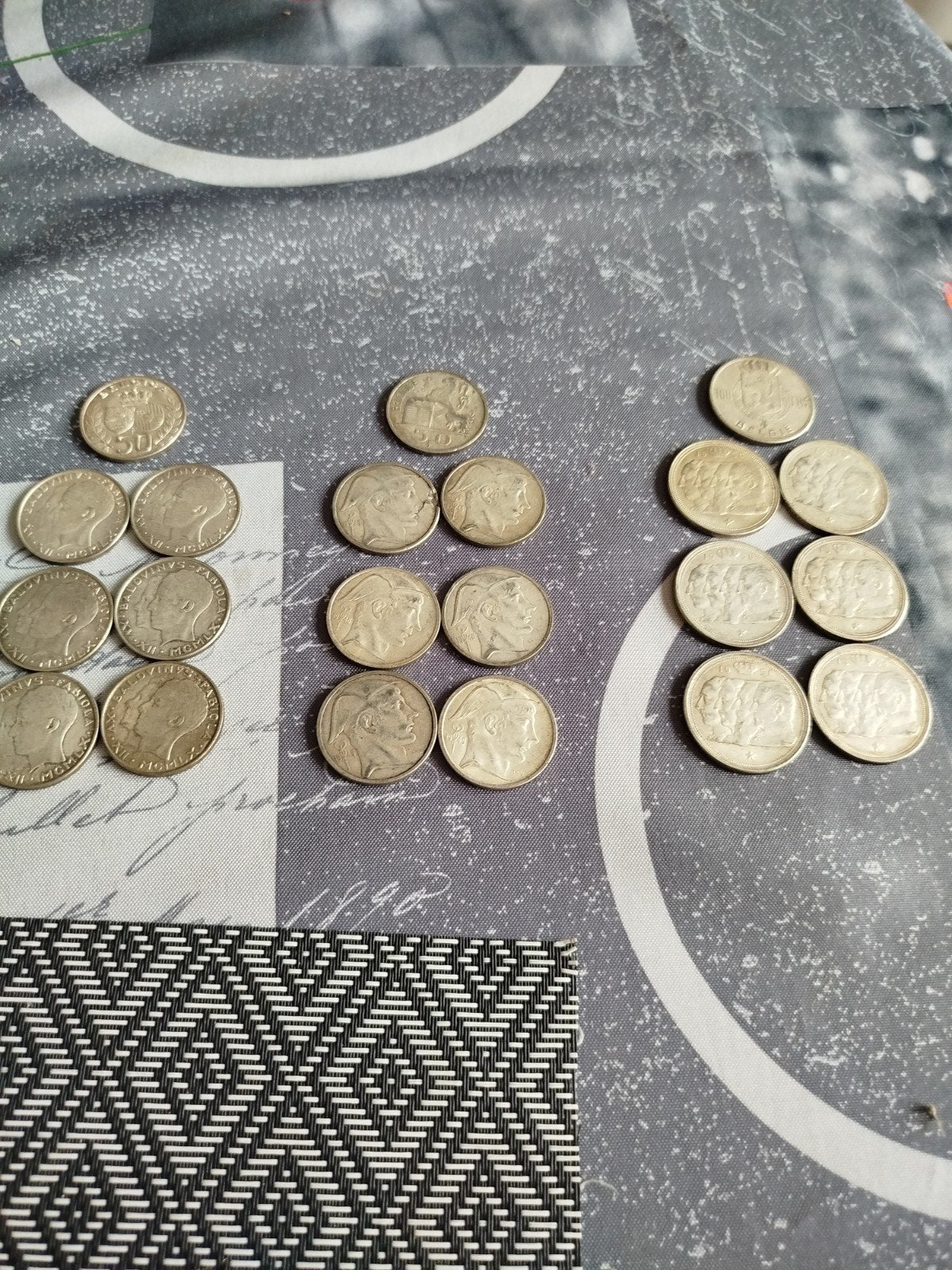 pièces de monnaie belges de 100 et 50 fr, Enlèvement ou Envoi, Monnaie