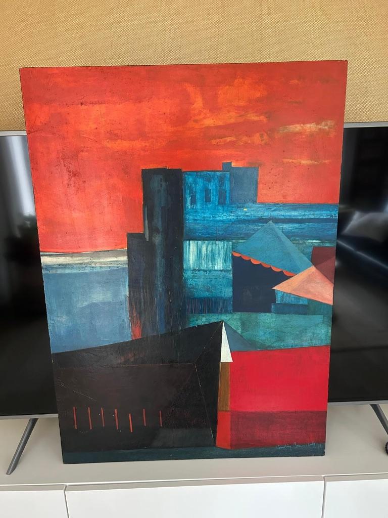 Schilderij van de Belgische kunstenaar Romain Coemelck, Antiek en Kunst, Kunst | Schilderijen | Klassiek, Ophalen