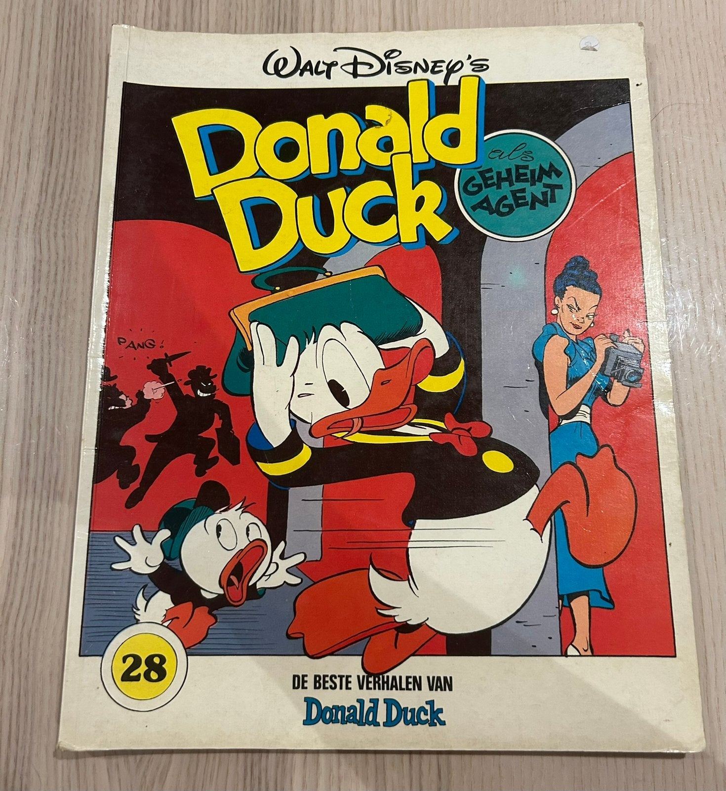 Strip Walt Disney 'Donald Duck als geheim agent', Ophalen of Verzenden