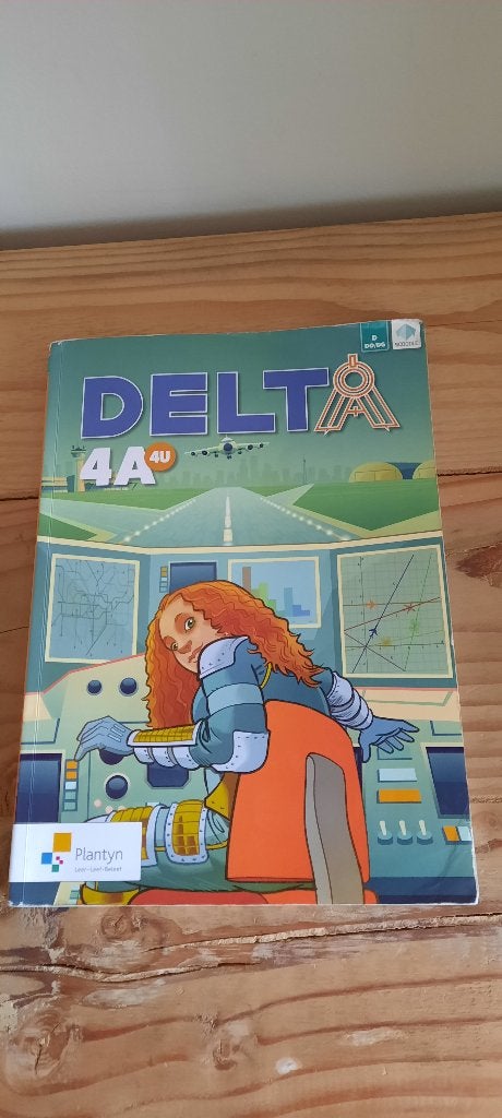 Wiskundeboek Delta 4A 4 uur, Boeken, Ophalen of Verzenden, Gelezen, ASO, Wiskunde A