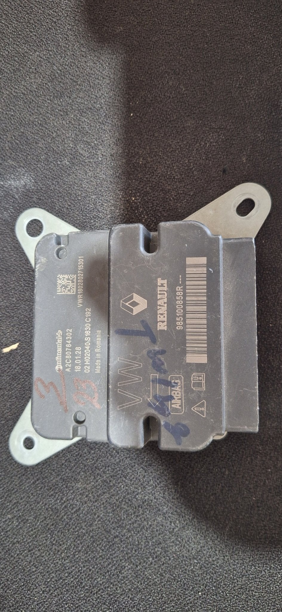Originele Airbag Stuurmodule Computer Renault Kadjar Megane, Renault, -, Utilisé, -
