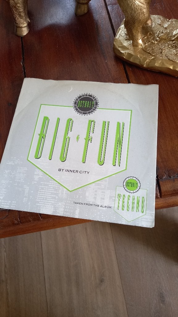 Vinyl (45t) inner city "big fun", Enlèvement, Comme neuf, Pop