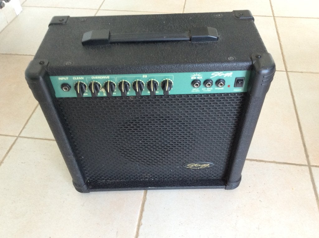 Gitaarversterker STAGG 20GA, Muziek en Instrumenten, Ophalen of Verzenden, Gebruikt, Elektrische gitaar