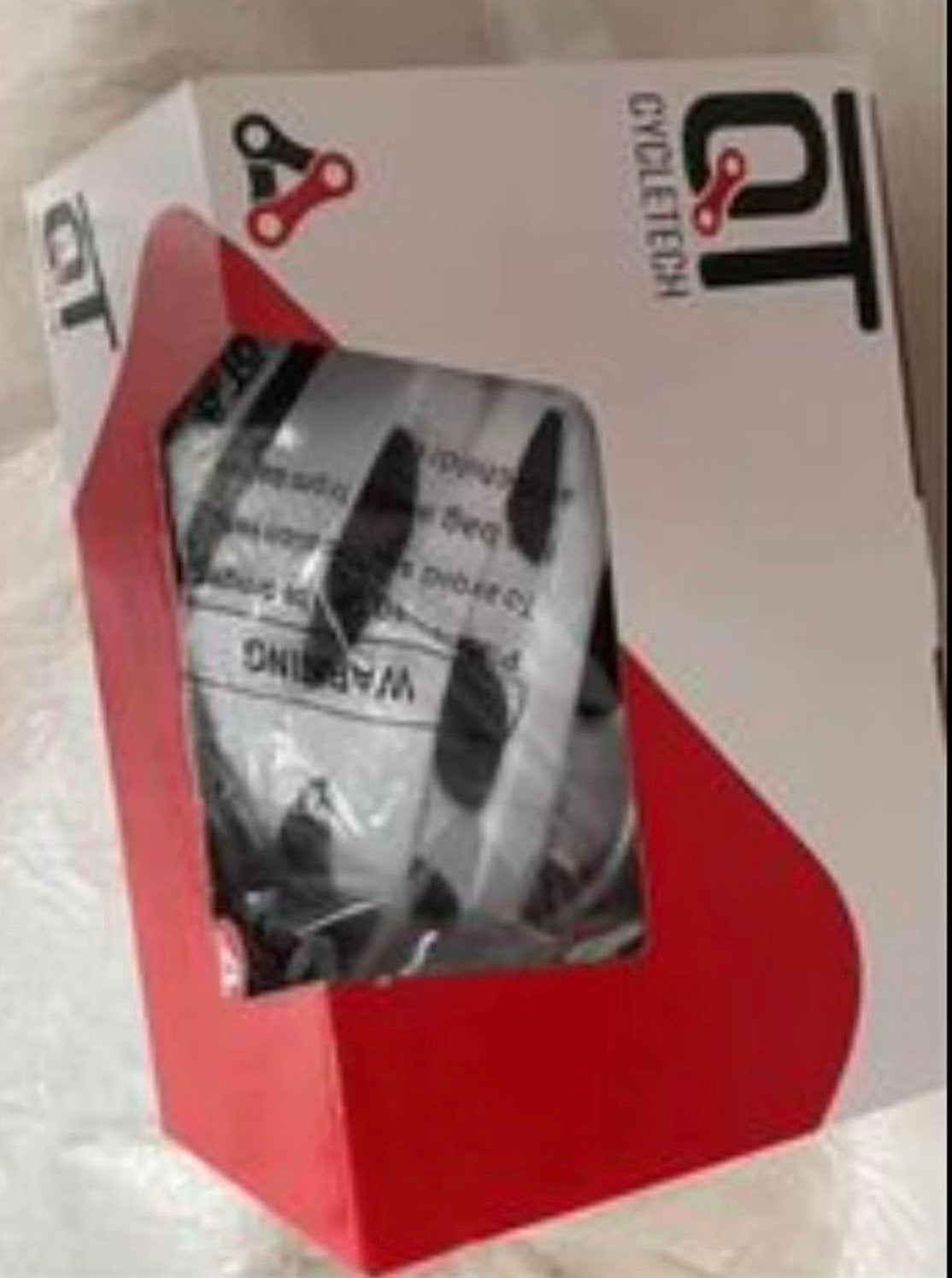Casque de vélo QTCycle Tech Pearl White nouvelle combinaison, Enlèvement, Neuf