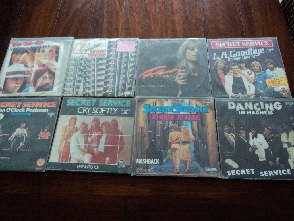 Lot des services secrets de 8 célibataires pour 10 euros !, CD & DVD, Vinyles Singles, Enlèvement ou Envoi, 7 inch, Autres genres