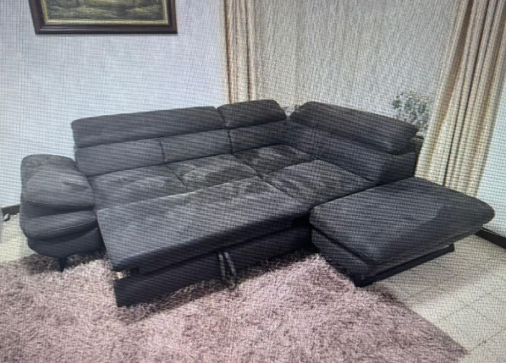 Hoeksalon, Ophalen, 250 tot 300 cm, Hoekbank, Zo goed als nieuw