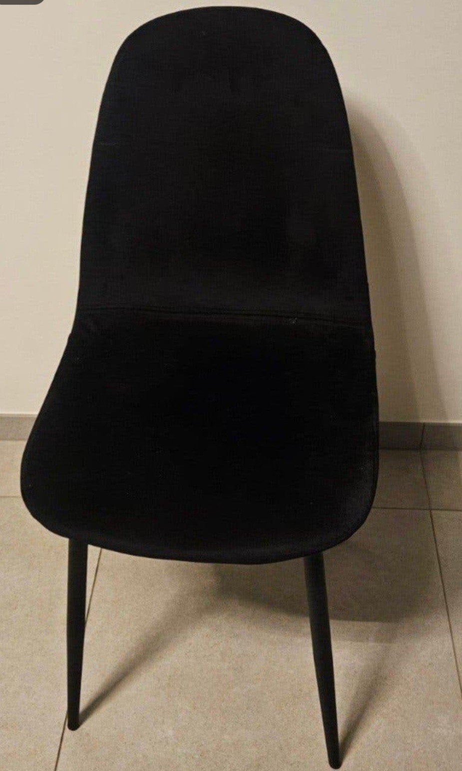 nieuwe,  moderne eetkamerstoelen in velvet, Huis en Inrichting, Ophalen, Nieuw