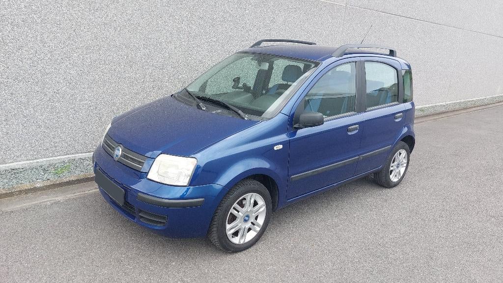 Fiat Panda 1.2 Automatik Emotion, Auto's, 4 zetels, Stof, 1242 cc, Blauw