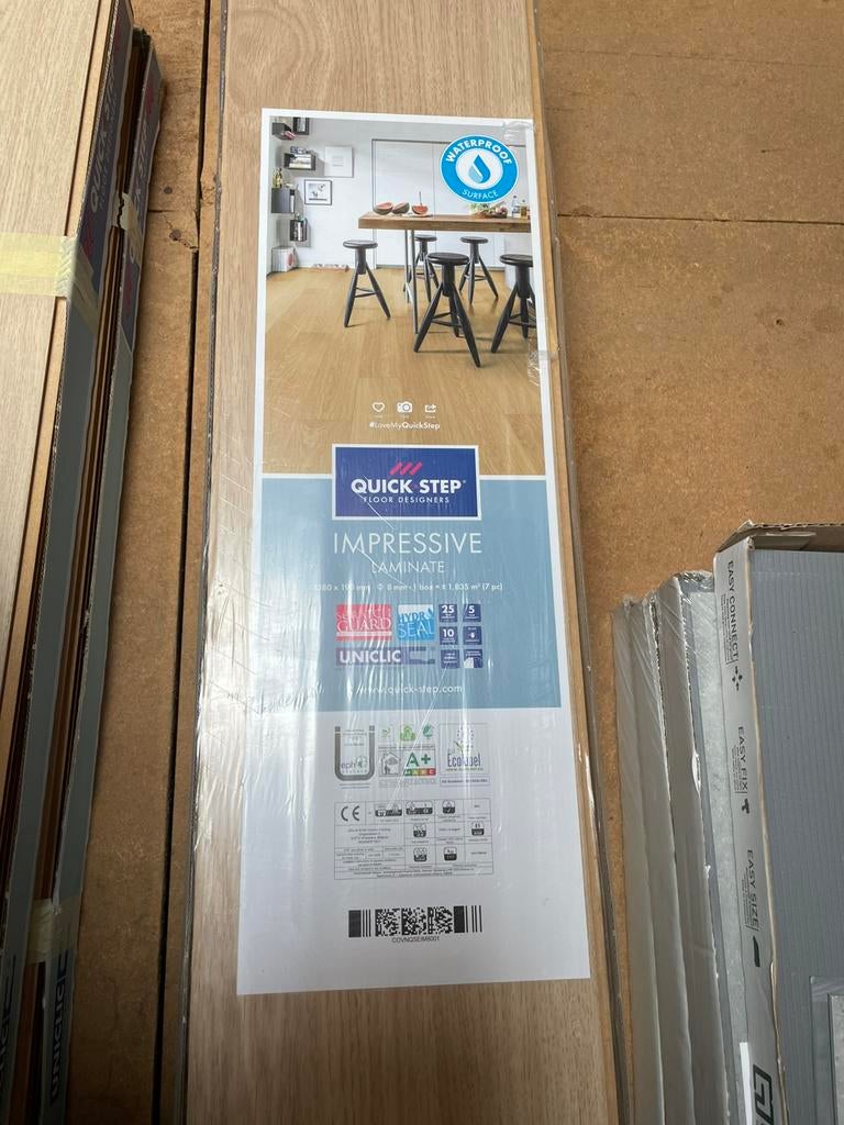 Quickstep Laminaat, Aggloméré, Enlèvement, 5 à 10 m², Bois