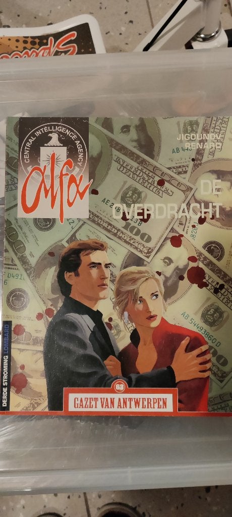 Alfa - De overdracht, Une BD, Comme neuf, Enlèvement, Jigounov