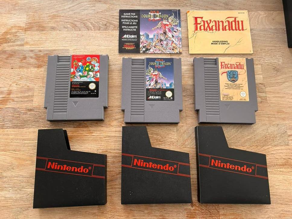 Nintendo NES games - 3 stuk, Games en Spelcomputers, Games | Nintendo NES, Ophalen of Verzenden, Zo goed als nieuw