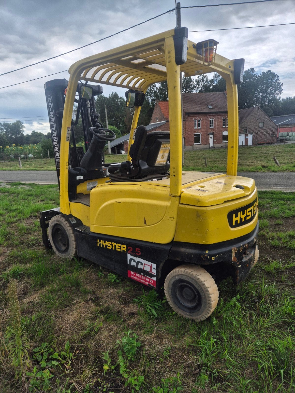 Elektrische heftruck hyster 2.5, Électrique, Hyster, Chariot élévateur, Enlèvement