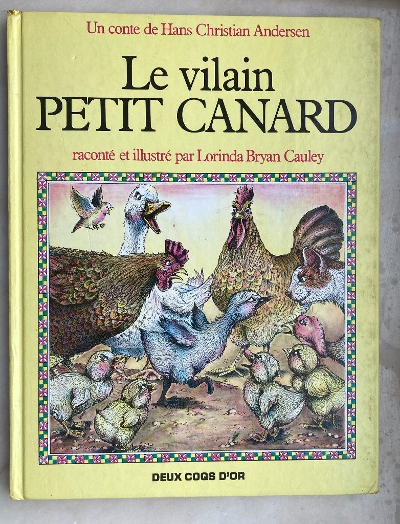 livre conte : le vilain petit canard de Andersen, Livres, Enlèvement ou Envoi, Comme neuf, HANS CHRISTIAN ANDERSEN, Contes (de fées)