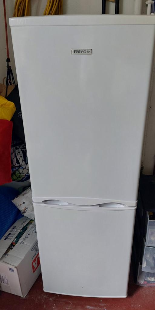 Réfrigérateur combiné blanc Friac, Utilisé, Avec compartiment congélateur