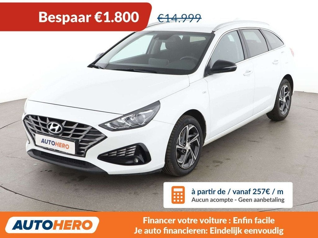 Hyundai i30 1.0 T-GDI Mild-Hybrid Select (bj 2021), Auto's, Voorwielaandrijving, Stof, Gebruikt, 119 g/km