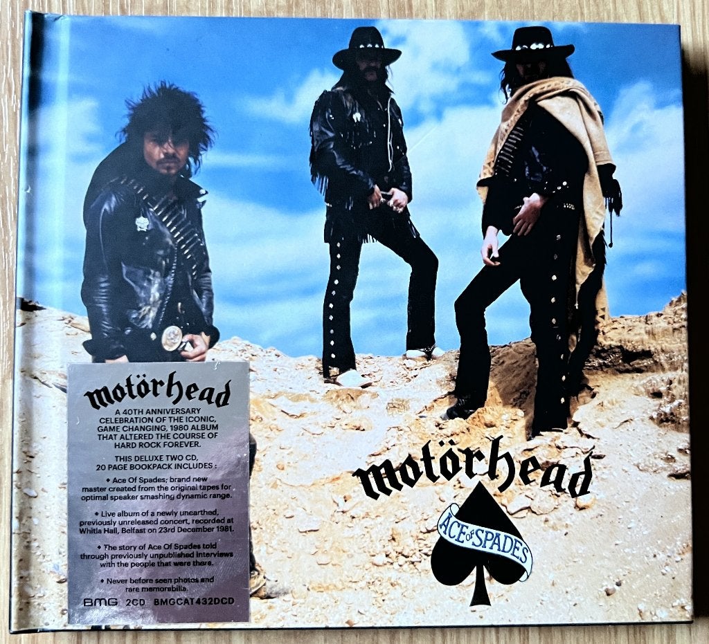 2CD Motörhead - Ace of Spades, Ophalen of Verzenden, Zo goed als nieuw, Reissue