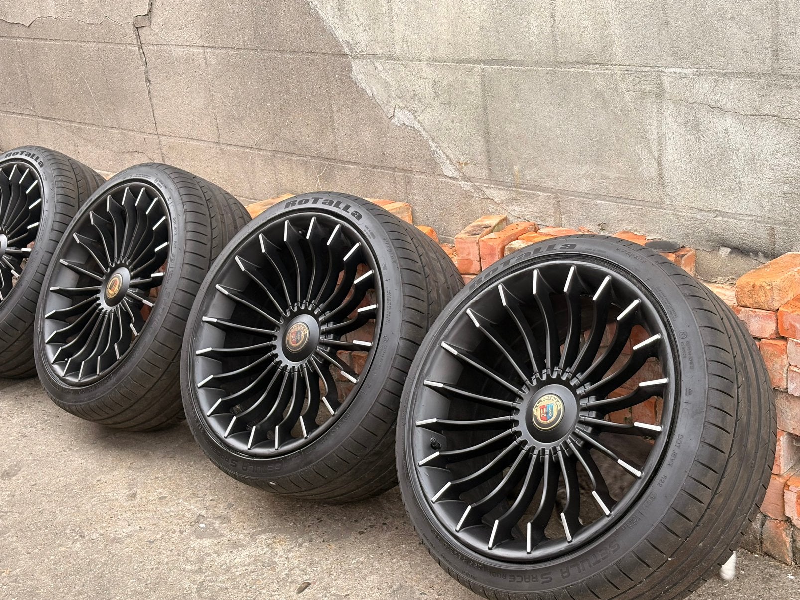 Alpina velgen 19inch breedset 5x120, Ophalen, 19 inch, Banden en Velgen