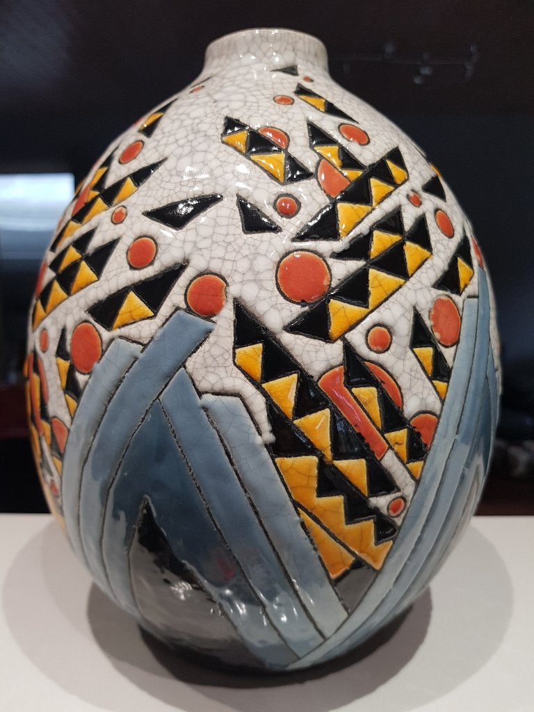 Art Deco Charles Catteau vaas - ca.1920., Enlèvement