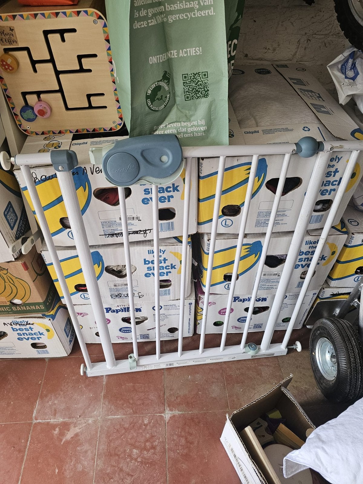 2 Barrieres securité enfants, Enlèvement, Utilisé, Aluminium, Barrière de sécurité