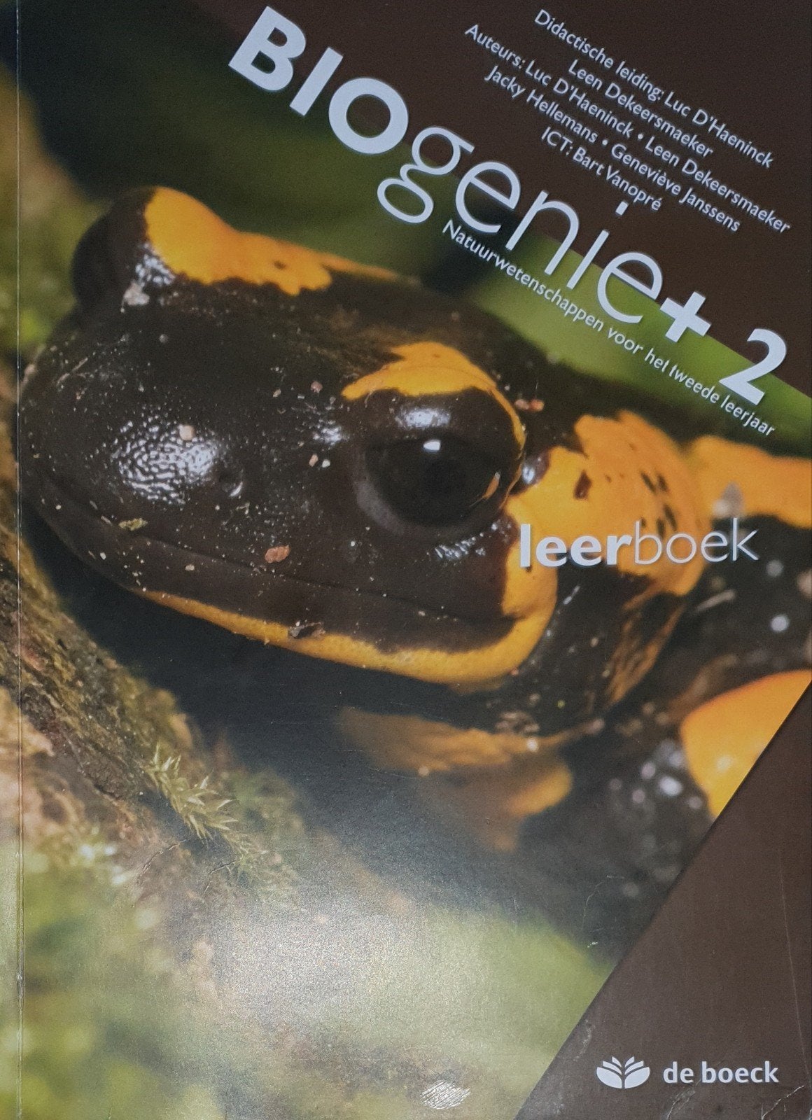 Biogenie +2 - leerboek, Ophalen of Verzenden, Nederlands, D'Haeninck