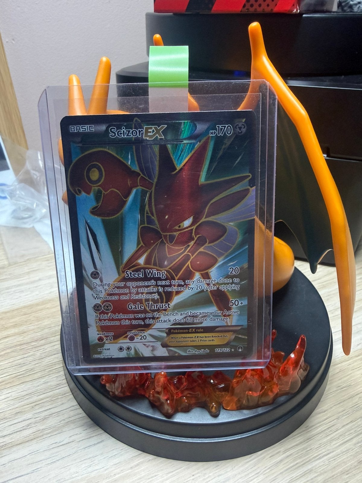 ️ Scizor EX 119/122 – BREAKpoint, Ophalen of Verzenden, Zo goed als nieuw