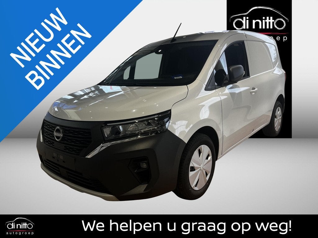 Nissan Townstar L1H1 DIG-T 130 AT N-Connecta Auto Zakelijke, Auto's, 4 deurs, Stof, Zwart, Automatische klimaatregeling