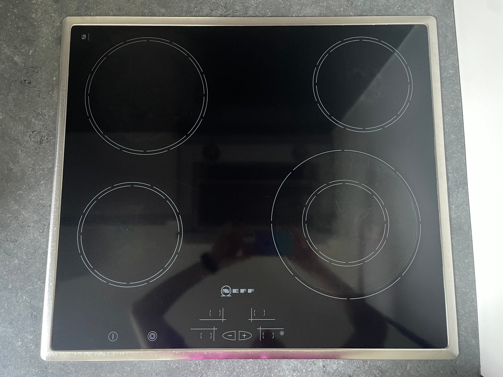 Cuisinière à induction, Electroménager, Tables de cuisson, Comme neuf, Enlèvement