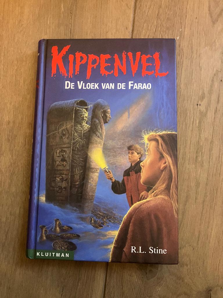 Kippenvel - De vloek van de farao, Boeken, Ophalen of Verzenden, Zo goed als nieuw, R.L. Stine, Fictie