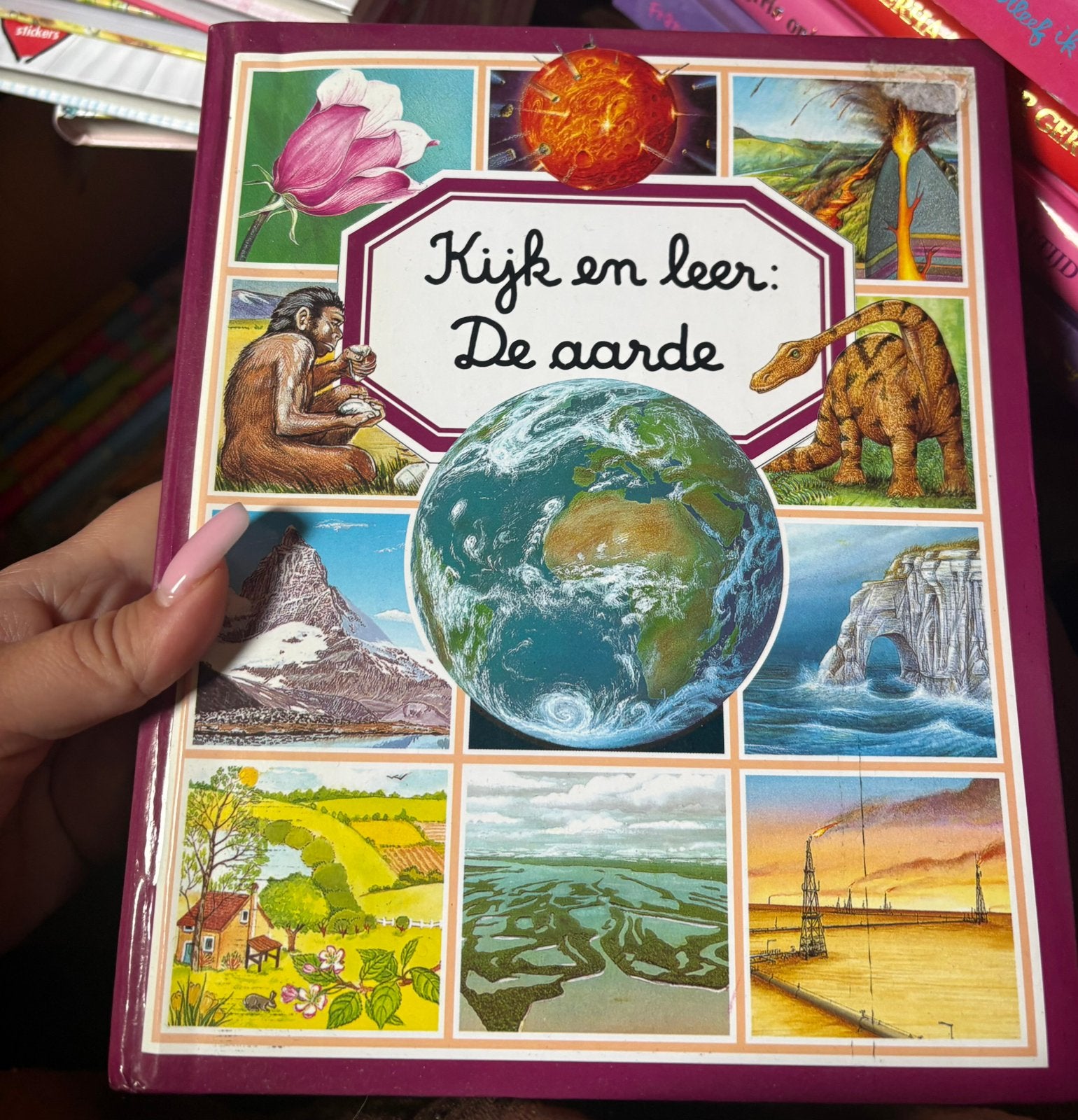 Boek: Kijk en leer: De aarde, Enlèvement ou Envoi, Neuf