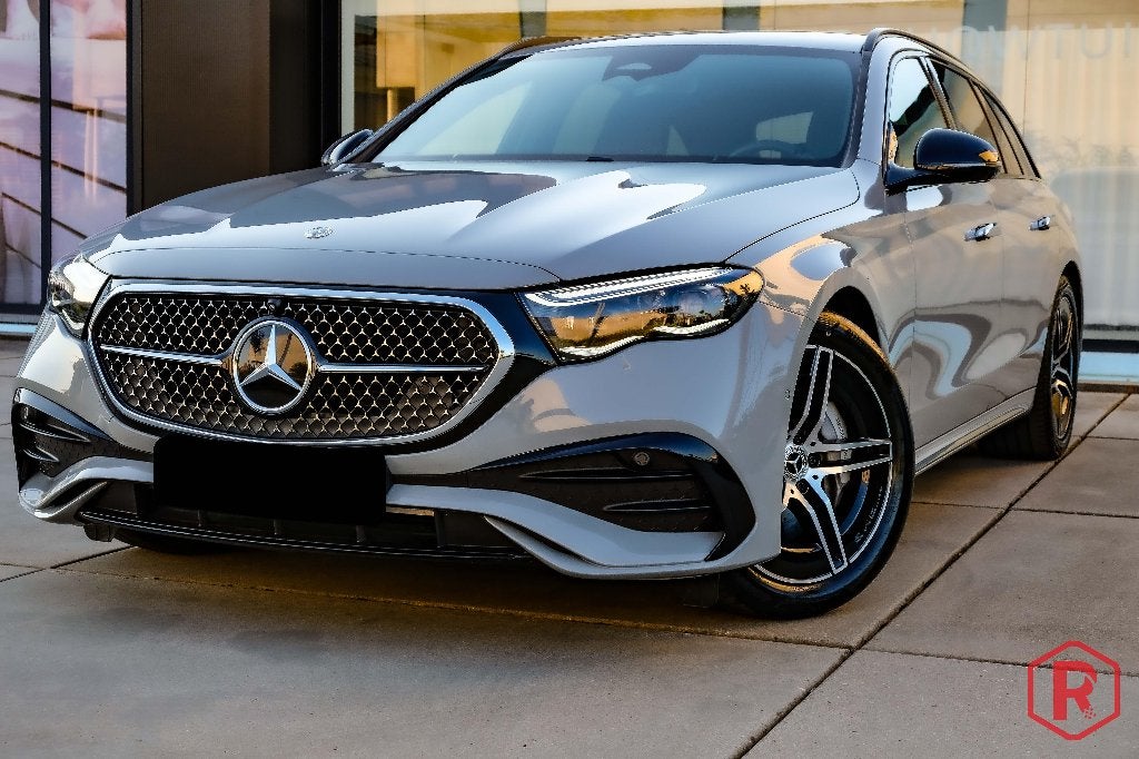 Mercedes E 300 e Break AMG ACC Caméra360 Garantie, Autos, Cuir, Argent ou Gris, Euro 6, Entreprise