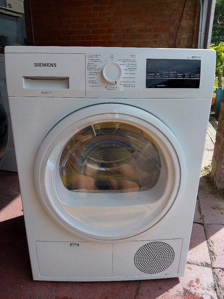 Droogkast Siemens WT45G491FG., Elektronische apparatuur, Droogkasten, Ophalen, Gebruikt, Minder dan 85 cm, Anti-kreukfase